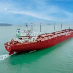 Anemoi Marine carrier rotor sails installed