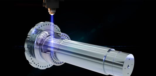 Performance enhancement in wind turbine main shafts using surface coating techniques