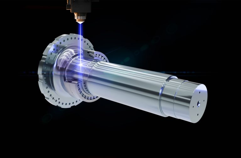 Performance enhancement in wind turbine main shafts using surface coating techniques