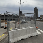 Des Moines site uses barriers made from recycled blades